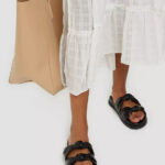 Black Double Knot Sandals