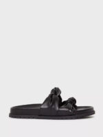 Black Double Knot Sandals - Image 2