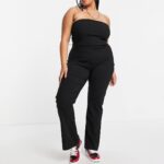 Bandeau Jumpsuit Black