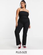 Bandeau Jumpsuit Black