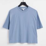Panel Boxy Tee Blue
