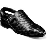 Caliban Woven Buckle Fisherman Sandal