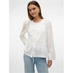 Palma Tie Long-Sleeve Blouse