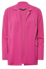 Petite Pink Scuba Blazer - Image 2
