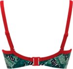 Paradise Palm Padded Balcony Bra Bikini Top - Image 4