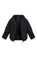 Extreme Oversized Puffer Jacket Black - Image 3