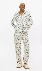 Holly Print Pyjama Set