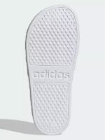 Adidas Sportswear Womens Adilette Aqua Sliders - White/Pink - Image 4