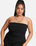 Bandeau Jumpsuit Black - Image 4