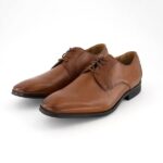 Gildman Plain Shoe Dark Tan