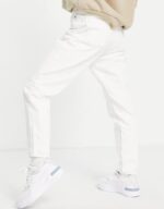 Petite Nora High Rise Mom Jeans in Ecru - Image 3