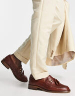 Noak Made in Portugal Loafers in Tan Leather - Image 2