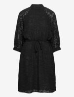 Damina 3/4 Short Dress Black - Image 3