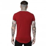 Elastic Cuff Tee Red - Image 3