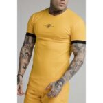 Insert Sleeve Gym Tee Yellow - Image 3